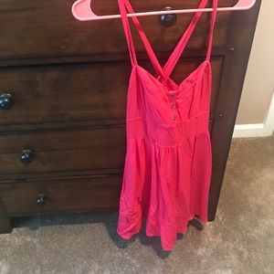 Express pink dress